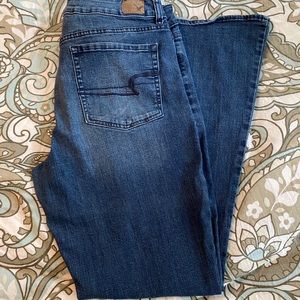 AE High Rise Flare Artist Jeans